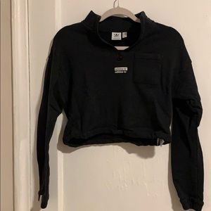 Adidas cropped sweater